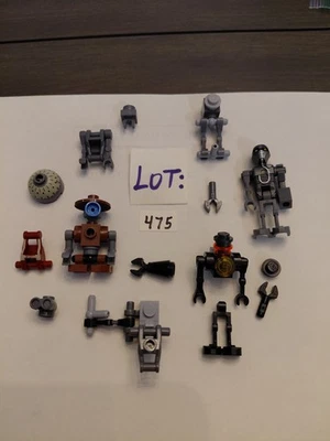 Lego Star Wars Lote de Diferentes Piezas de Minifigura Droide - Lote # 475 Foto 1 de 4