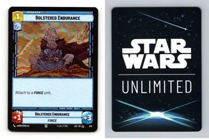 Bolstered Endurance #576 Star Wars Unlimited Legends Of The Force Common Foil - Picture 1 of 1