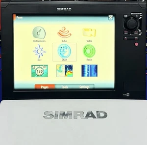 Simrad NSS 12 Sport GPS Chartplotter Sonar Multifunction Display W/ Cover - Picture 1 of 15