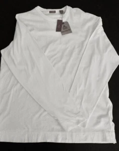 Reunion, 100% cotton, XL, Long Sleeve, White, New With Tags, Original Retail $30 - Picture 1 of 5
