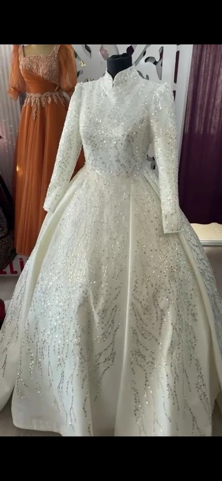 Hochzeitkleid (Ayarlanabilir tesettür özel dikim gelinlik) - Bild 1 von 4