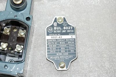 Interruptor de límite de engranaje giratorio hermético Allen-Bradley 802T-A2 tipo 13 Foto 1 de 4