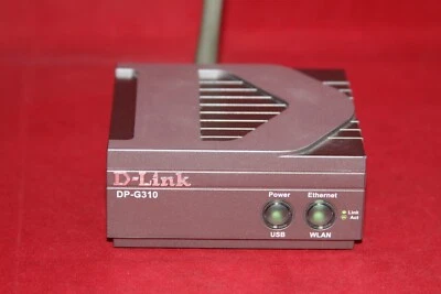 D-Link DP-G310 AirPlus G USB Wireless Print Server, 54Mbps 802.11g (BDPG310) - Image 1 of 3