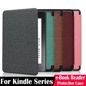 Leather 6-6.8 inch e-Reader Case for Kindle Paperwhite 1/2/3/4/5 - Picture 1 of 22