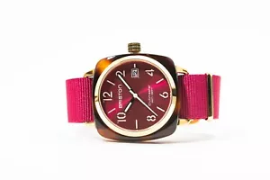 Briston Clubmaster 40mm Pink Watch - Picture 1 of 11