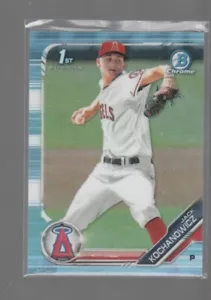 JACK KOCHANOWICZ 2019 BOWMAN CHROME DRAFT LIGHT BLUE REFRACTOR CARD #BDC-98 - Picture 1 of 1