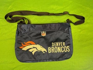 Bolso de Mano NFL Denver Broncos Jersey Material 10" x 6" - Imagen 1 de 4