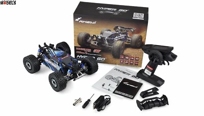 Hyper Go Buggy Brushless 62km/h Lipo 3S 1050mha RTR 4WD 1/16 Rc Amewi MJX - Immagine 1 di 4