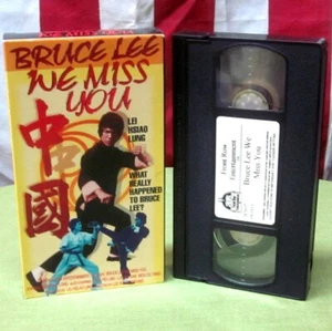 DRAGON DIES HARD kung fu VHS Bruce Lee We Miss You 1975 rare Bruce Li action - Picture 1 of 2