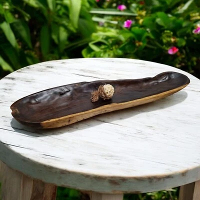 Decorative Root Wood Bowl Large Fruit Bowl Wooden Plate Solid Wood New - Image 1 of 4