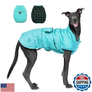 PAWZ Road Hunde Wintermantel mit 5 Schichten warmem Material, Wende Hundekleidung - Bild 1 von 5