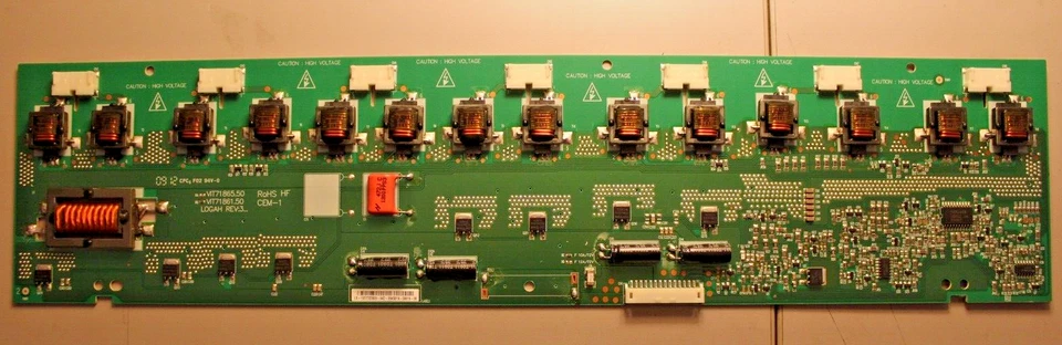 TV LCD INSIGNIA 37" NS-LCD37-09 INVERSOR RETROILUMINACIÓN 19.37T03.009 Foto 1 de 1