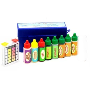 Swimming Pool Spa Water Chemical Test Kit for Chlorine and Ph Test (6 Way Test) - Picture 1 of 7