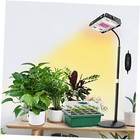  Grow Light for Indoor Plants, Full Spectrum Desk LED Medium-One Head Timer