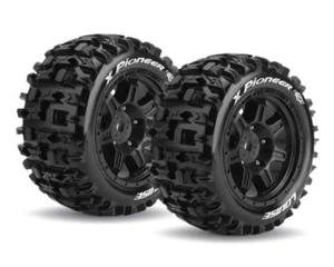 LOUISE X-PIONEER Sport Reifen auf schwarz Felge für Arrma Karton 8S LOUT3296BM  - Bild 1 von 1