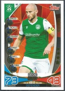  Topps Match Attax SPL - 2019-20 - #080 - Hibernian - Captain - David Gray - Bild 1 von 1