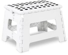 Utopia Home Folding Step Stool - Pack of 1 Foot Stool with 9 Inch Height - Ho...