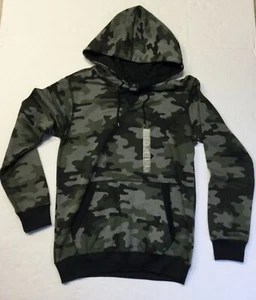 Hollywood the Jean People Camo Print Hoodie, size Med NWT - Picture 1 of 8