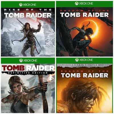 Lara Croft Tomb Raider Xbox One Games - Choose Your Game - Image 1 of 4