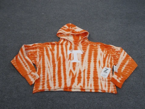 Tennessee Vols Hoodie Adult L Orange Pullover Football Cropped Casual Womens NEW Cover