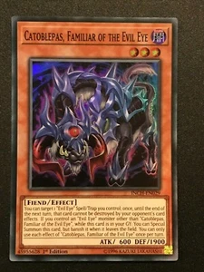 Catoblepas, Familiar del Mal de Ojo | INCH-EN029 | Súper Raro | 1o | YuGiOh - Imagen 1 de 3