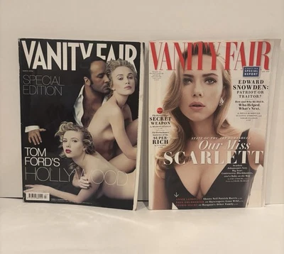 VANITY FAIR Scarlett Johansson Value Pack-  March 2006 And May 2014 - Image 1 of 4