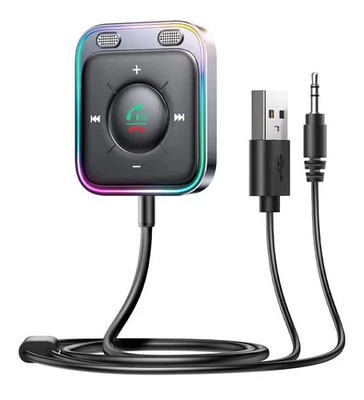 JOYROOM Bluetooth 5.4 AUX Car Adapter[2025 Upgrade] [Stronger Dual Mics& Noise C - Image 1 of 4