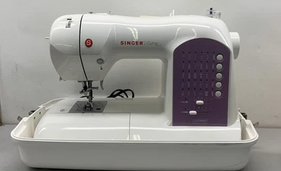 Singer Curve 8763 Computerized Sewing Machine SwiftSmart Threading System - Image 1 of 4