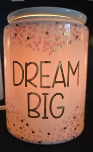 Scentsy "DREAM BIG" Sparkle Glitter Full Size Wachswärmer - Bild 1 von 8