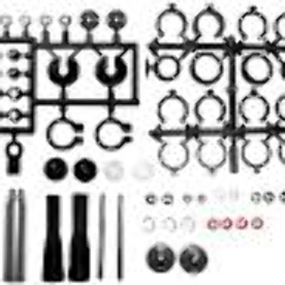 Juego de amortiguadores de aceite trasero Kyosho parte #IFW141 eje 35 Foto 1 de 1