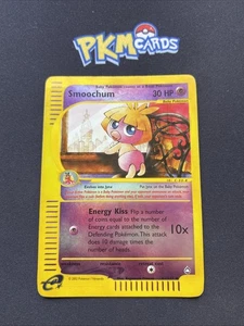 JCC Pokémon Smoochum Aquapolis 61/147 Holograma Inverso MP. - Imagen 1 de 5