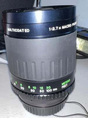 Vivitar 500mm f/8 Mirror Lens EF Mount Multicoated 2.7x Macro Manual Focus Lens - Image 1 of 4