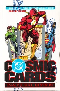 1991 IMPEL DC COSMIC CARDS INAUGURAL EDITION SEALED BOX 36 PACKS, 12 CARD PACKS - Picture 1 of 1
