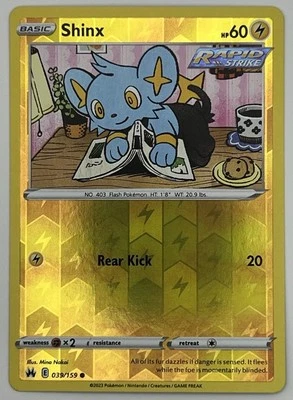 Shinx 039/159 Crown Zenith Reverse Holo - Image 1 of 3