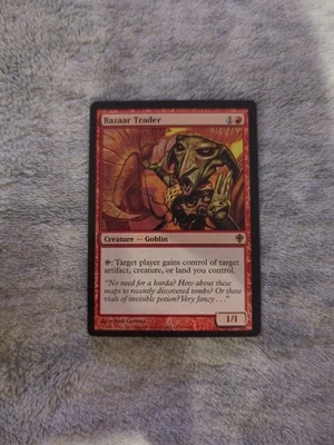 Bazaar Trader Worldwake Regular Magic The Gathering Goblin - Image 1 of 2
