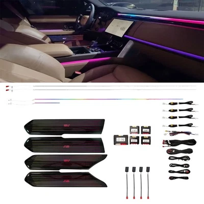 64 Color for 23-25 Range Rover Gradient Active Ambient Lighting Atmosphere Light - Image 1 of 4