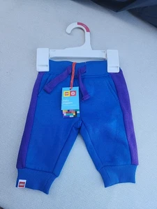 Pantalones de chándal Lego recién nacido azul y púrpura - Imagen 1 de 3