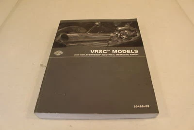 Harley Davidson OEM V ROD VRSC 2008 MANUAL DE DIAGNÓSTICO ELÉCTRICO 99499-08 Foto 1 de 4