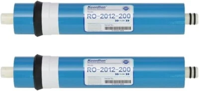 KEENSEN 2 Pezzi KEENS Membrana Osmosi Inversa 200 GPD 681 litri/giorno comp. vessel 2012