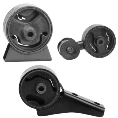 Передние левые, правые и задние крепления двигателя 3 шт для Chevrolet Metro 00-98 L3-1,0 л - Изображение 1 из 4