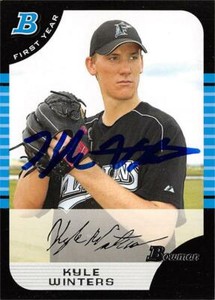 Kyle Winters autographed Baseball Card 2006 Bowman First Year Rookie #BDP40