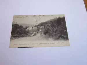 Postal Hope NY Adirondacks de colección 1906 Dirt Road Mountains Hamilton County - Imagen 1 de 12