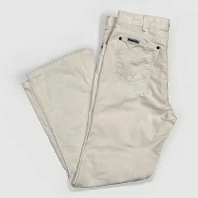 Vintage Levi's Movin On Flare Trouser White Pant Trousers Women's 32x30 - Image 1 of 4