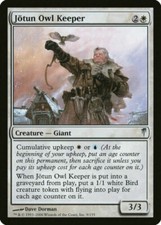 1x Jotun Owl Keeper - LP - Coldsnap - SPARROW MAGIC - mtg -