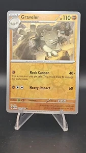 Graveler 075/165 Sv: Scarlet & Violet 151 Reverse Holo - Picture 1 of 2