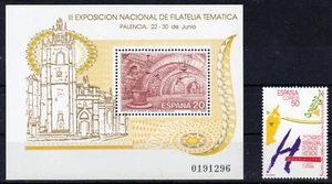 ESPAÑA 1990 DOS SERIES EDIFIL SH3074** FILATEM'90 Y 3075 - Foto 1 di 2