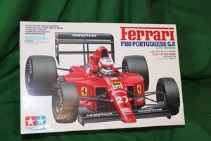 TAMIYA FERRARI F189 PORTUGUESE GP F1 RACECAR MODEL KIT 1/20 #20024 - Picture 1 of 1