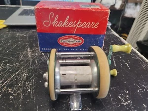 SEE Vintage The Shakespeare President 1970A Model FH Baitcast Fishing Reel w Box - Picture 1 of 10