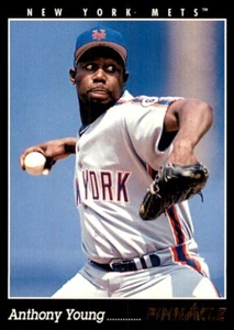 1993 Pinnacle Anthony Young New York Mets #350 - Picture 1 of 2