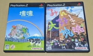 Katamari Damacy & We Love Katamari (Minna Daisuki) PS2 PlayStation 2 Japan Ver. - Picture 1 of 3